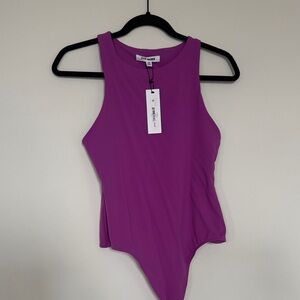 Steve Madden Purple Bodysuit
